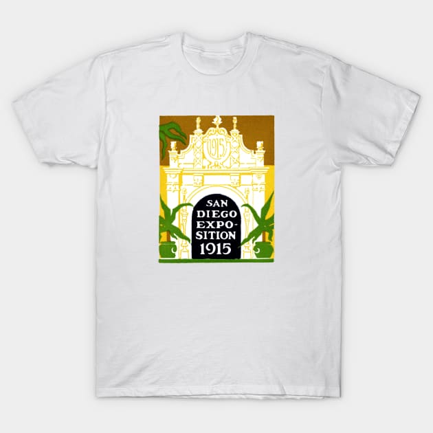 1915 San Diego California Expo T-Shirt by historicimage